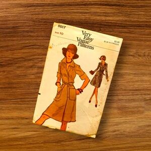 Vintage 70s Dress Pattern